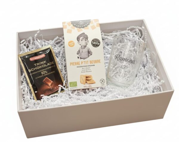 Geschenkbox „Genussmoment“ – persönlich & stilvoll