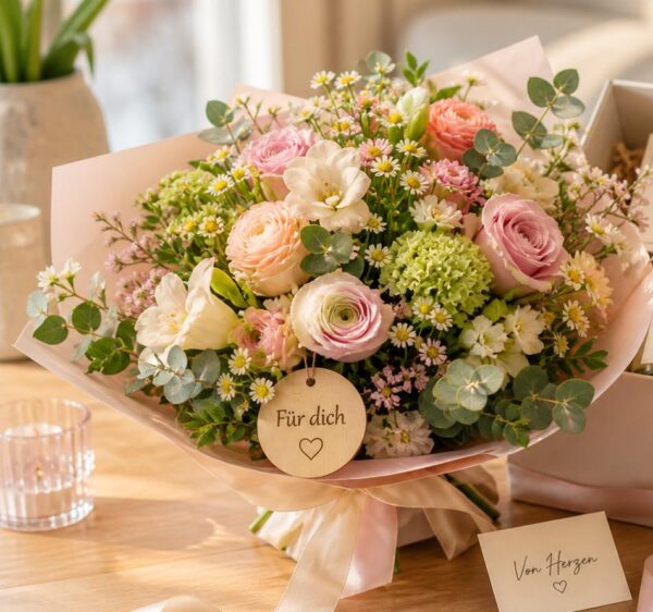 Blumen, die Freude schenken